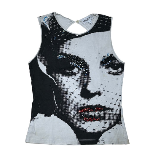 MNG Jeans Graphic Tank Top