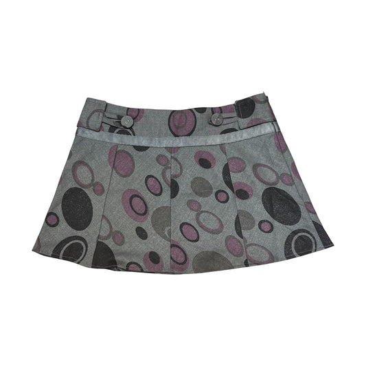 Polka Dot 80s Mini Skirt