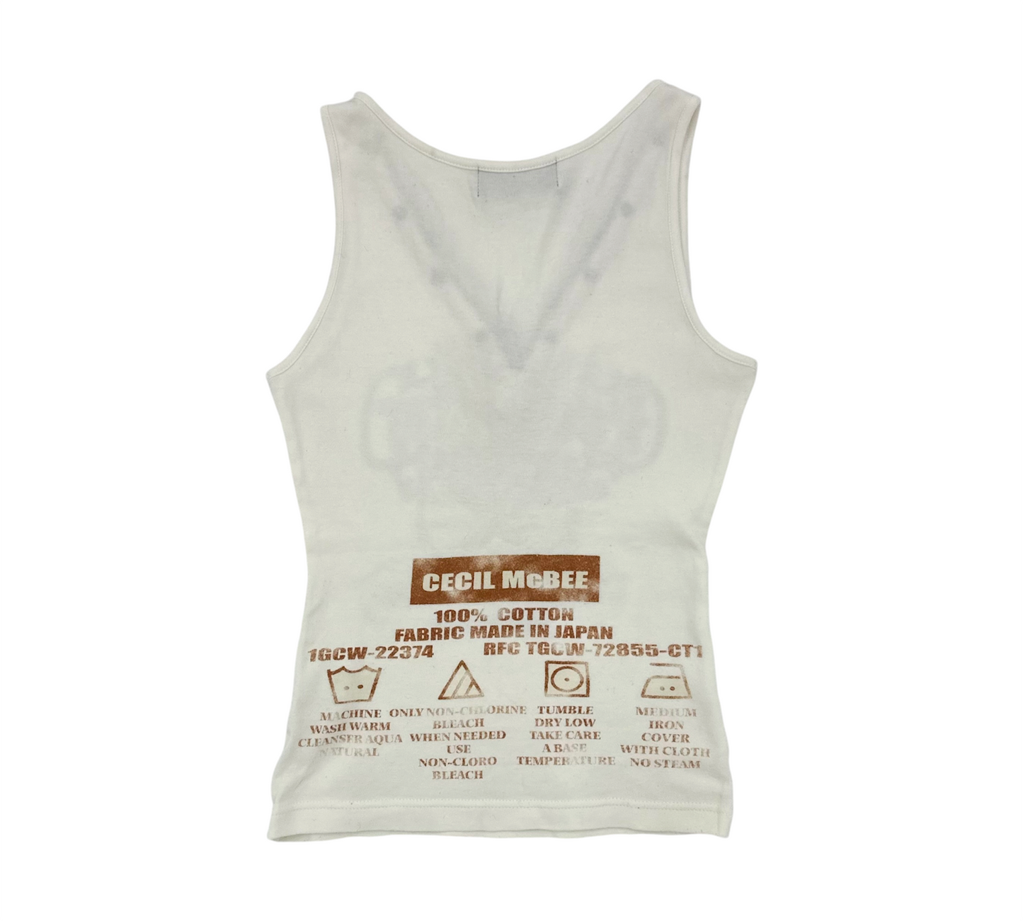 CECIL McBEE Zip Up Tank