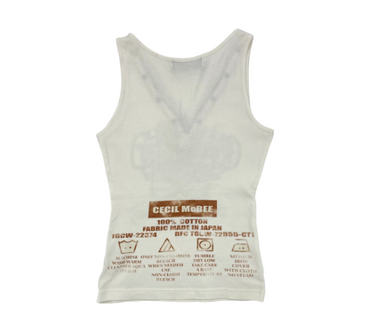 CECIL McBEE Zip Up Tank