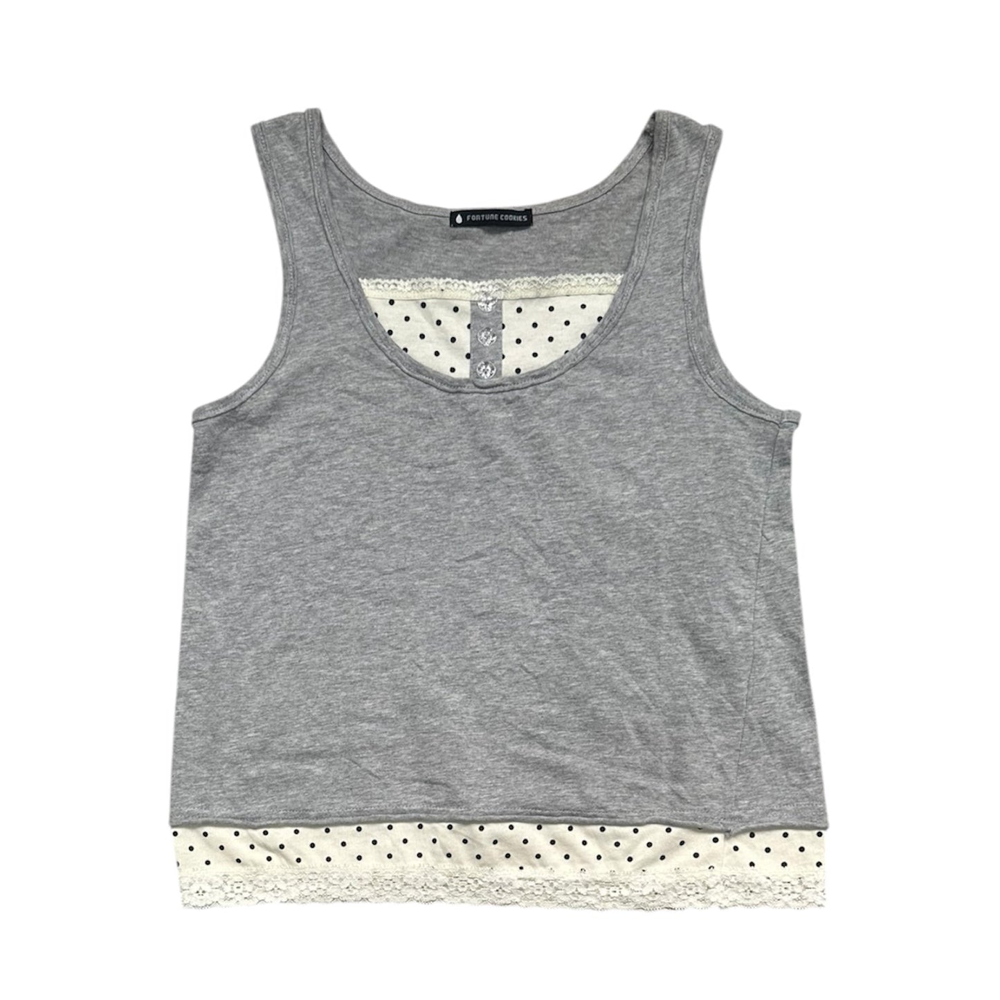 Layered Polka Dot Tank