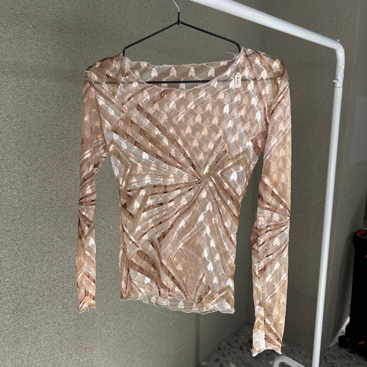 Pattern Mesh Top