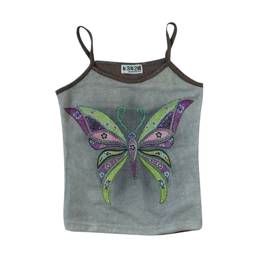 00s Butterfly Iridescent Camisole