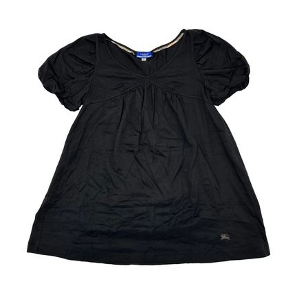 90s Burberry Puff Sleeves Top