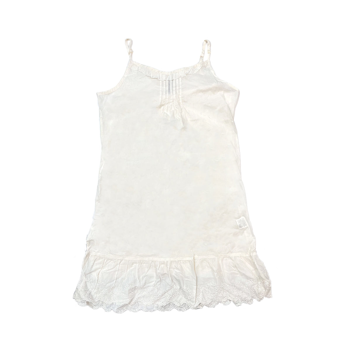 Ruffle Hem Cami Dress